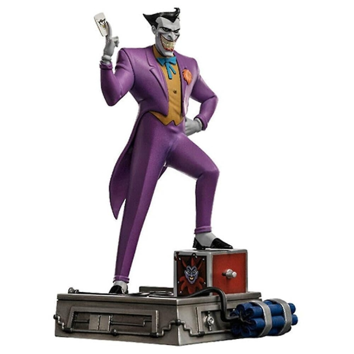 IronStudios - DC Comics Batman Animated Series: 1:10 Art Scale Statue - The Joker in the group Sport, leisure & Hobby / Fun stuff / Collector\'s items at TP E-commerce Nordic AB (D20745)