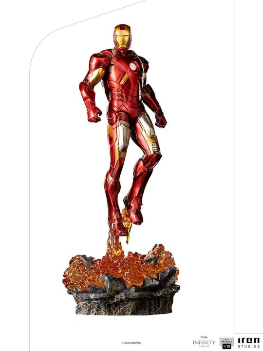 IronStudios - Marvel The Infinity Saga: 1:10 Art Scale Statue - Iron Man in the group Sport, leisure & Hobby / Fun stuff / Collector\'s items at TP E-commerce Nordic AB (D20746)