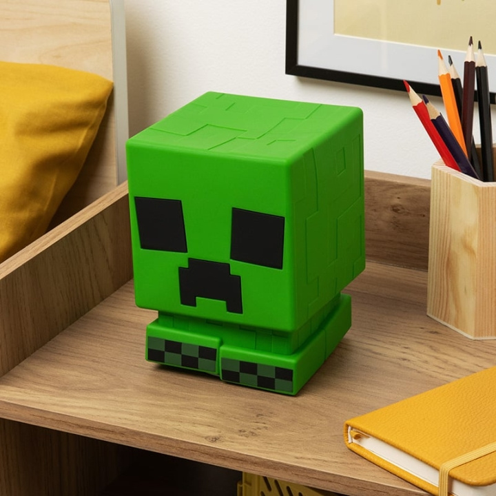 Paladone Minecraft Creeper SquishyGlo Silicone Light Rechargeable in the group TOYS, KIDS & BABY PRODUCTS / Children\'s room / Baby lamps / Table lamps at TP E-commerce Nordic AB (D20759)