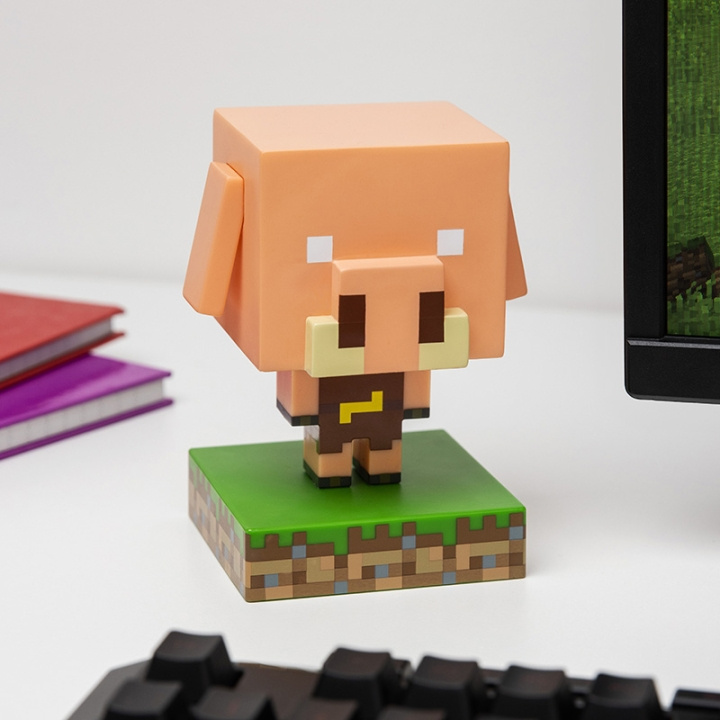 Paladone Minecraft Piglin Icon Light in the group TOYS, KIDS & BABY PRODUCTS / Children\'s room / Baby lamps / Table lamps at TP E-commerce Nordic AB (D20761)