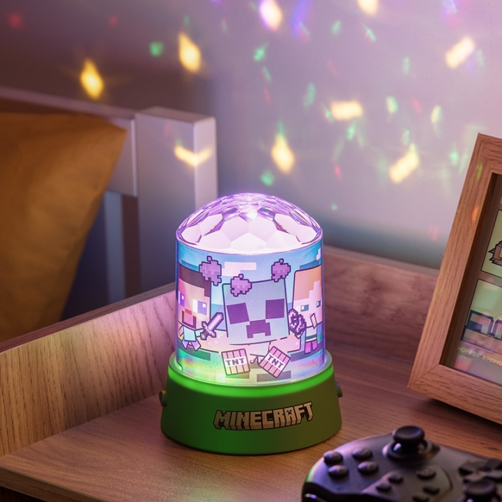 Paladone Minecraft Party Projection Light in the group TOYS, KIDS & BABY PRODUCTS / Children\'s room / Baby lamps / Table lamps at TP E-commerce Nordic AB (D20762)