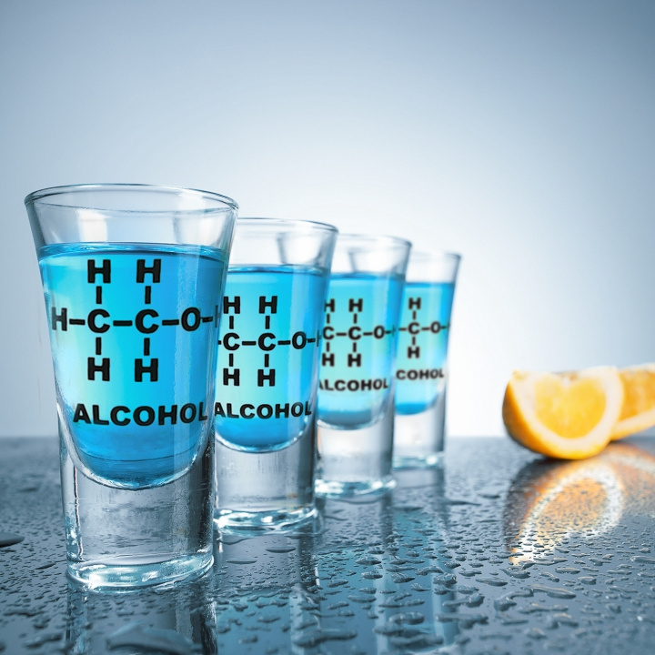 Mad Monkey Alcohol shot glasses (set of 4) - 5 cl per glass in the group Sport, leisure & Hobby / Fun stuff / Fun stuff at TP E-commerce Nordic AB (D20782)
