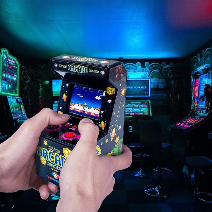 Mad Monkey Mad Monkey Retro Mini Arcade Machine in the group HOME ELECTRONICS / Game consoles & Accessories / Other games at TP E-commerce Nordic AB (D20788)