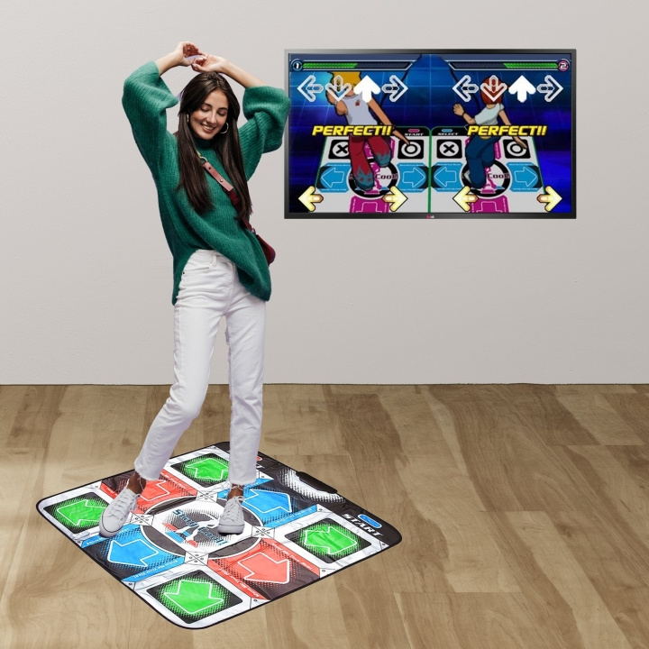 Mad Monkey Retro Dance Mat (incl. 110 songs, 9 stages, 10 characters) in the group HOME ELECTRONICS / Game consoles & Accessories / Other games at TP E-commerce Nordic AB (D20790)