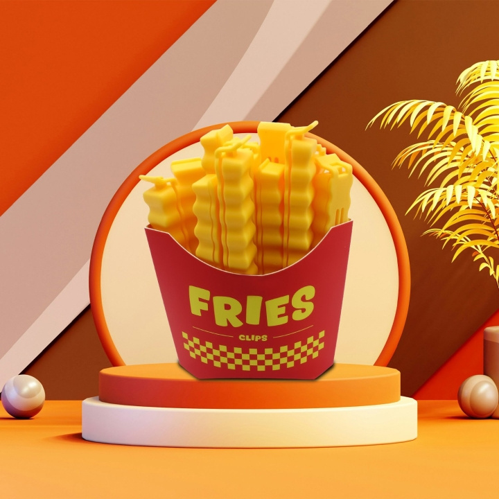 Mad Monkey Shutter Clips French Fries in the group Sport, leisure & Hobby / Fun stuff / Fun stuff at TP E-commerce Nordic AB (D20796)