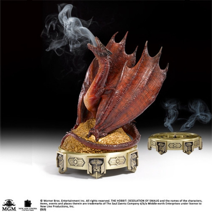 Noble Collection Smaug incense burner in the group Sport, leisure & Hobby / Fun stuff / Collector\'s items at TP E-commerce Nordic AB (D20808)