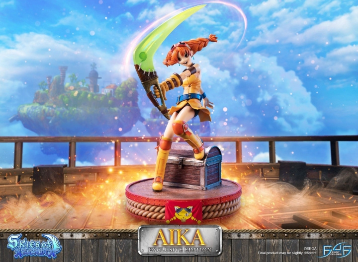 First4Figures Skies Of Arcadia (Aika) RESIN Statue in the group Sport, leisure & Hobby / Fun stuff / Collector\'s items at TP E-commerce Nordic AB (D20825)