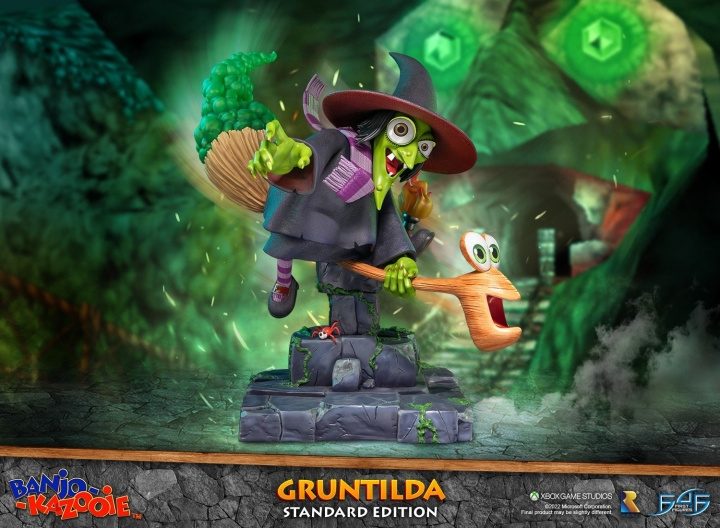 First4Figures Banjo Kazooie (Gruntilda) RESIN Statue in the group Sport, leisure & Hobby / Fun stuff / Collector\'s items at TP E-commerce Nordic AB (D20826)