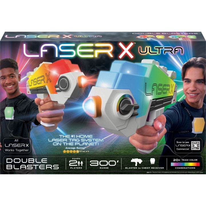 Laser X Ultra Double Blasters (20368) in the group TOYS, KIDS & BABY PRODUCTS / Toys / Action play at TP E-commerce Nordic AB (D20828)