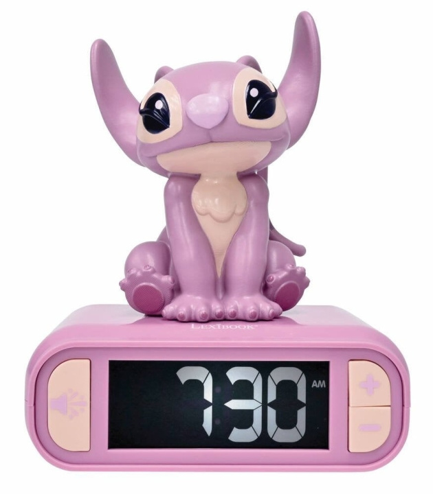 Lexibook Disney Stitch - Angel Alarm Clock with sounds (RL800D1) in the group HOME, HOUSEHOLD & GARDEN / Watches & Counters / Alarmclocks at TP E-commerce Nordic AB (D20837)