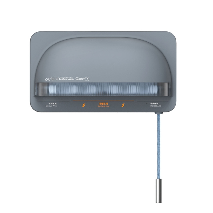 Oclean Sterilizer S1 UV-C Toothbrush Sanitizer Grey in the group BEAUTY & HEALTH / Oral care / Accessories for electric toothbrushes at TP E-commerce Nordic AB (D20875)