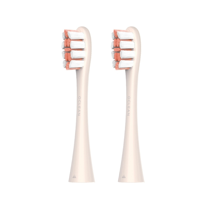 Oclean Brush Head Professional Clean 2 Pack Golden in the group BEAUTY & HEALTH / Oral care / Accessories for electric toothbrushes at TP E-commerce Nordic AB (D20879)