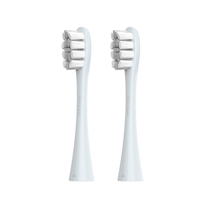 Oclean Brush Head Professional Clean 2 Pack Silver in the group BEAUTY & HEALTH / Oral care / Accessories for electric toothbrushes at TP E-commerce Nordic AB (D20880)