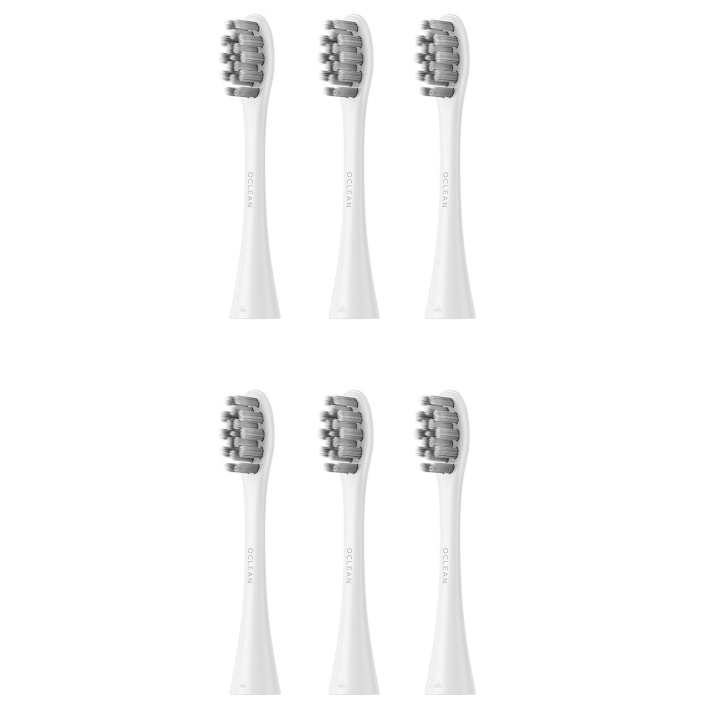 Oclean Brush Head Gum Care 6 Pack White in the group BEAUTY & HEALTH / Oral care / Accessories for electric toothbrushes at TP E-commerce Nordic AB (D20883)
