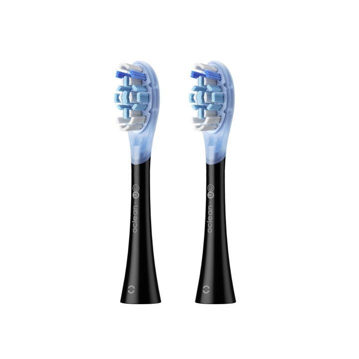 Oclean Brush Head Ultra Clean 2 Pack Black in the group BEAUTY & HEALTH / Oral care / Accessories for electric toothbrushes at TP E-commerce Nordic AB (D20884)