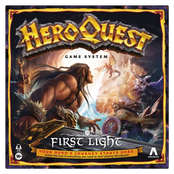 AVALON HILL Board Game HeroQuest: First Light (EN) in the group TOYS, KIDS & BABY PRODUCTS / Games / Board games at TP E-commerce Nordic AB (D20907)
