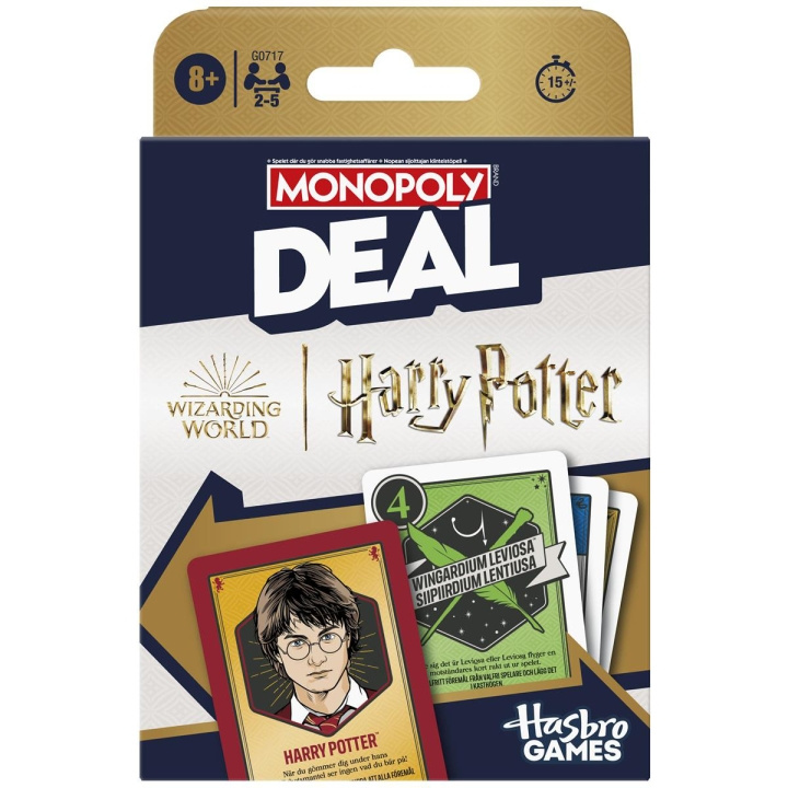 Hasbro gaming Card Game Monopoly Deal Harry Potter (SE/FI) in the group TOYS, KIDS & BABY PRODUCTS / Games / Board games at TP E-commerce Nordic AB (D20909)