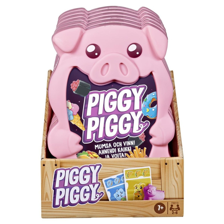 Hasbro gaming Card Game Piggy Piggy (SE/FI) in the group TOYS, KIDS & BABY PRODUCTS / Games / Card games at TP E-commerce Nordic AB (D20910)