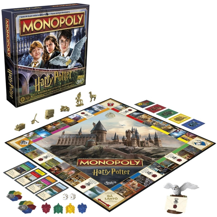 Hasbro gaming Board Game Monopoly Harry Potter (SE/FI) in the group TOYS, KIDS & BABY PRODUCTS / Games / Board games at TP E-commerce Nordic AB (D20912)