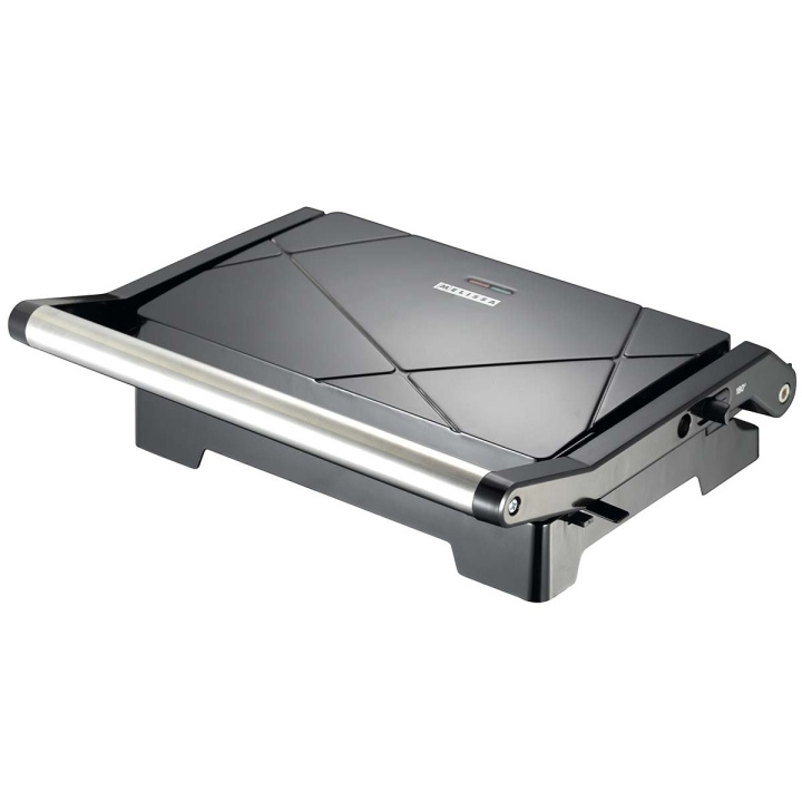 MELISSA Panini grill and contact grill with non-stick coating and overheating protection 1000W Black in the group HOME, HOUSEHOLD & GARDEN / Household appliances / Toasters & Bread grills at TP E-commerce Nordic AB (D20921)