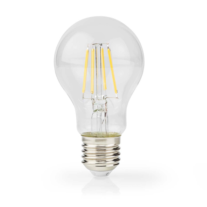 Nedis LED Filament Bulb E27 | A60 | 3.8 W | 806 lm | 2700 K | Warm White | Retro Style | 1 pcs in the group HOME ELECTRONICS / Lighting / LED lamps at TP E-commerce Nordic AB (D20942)