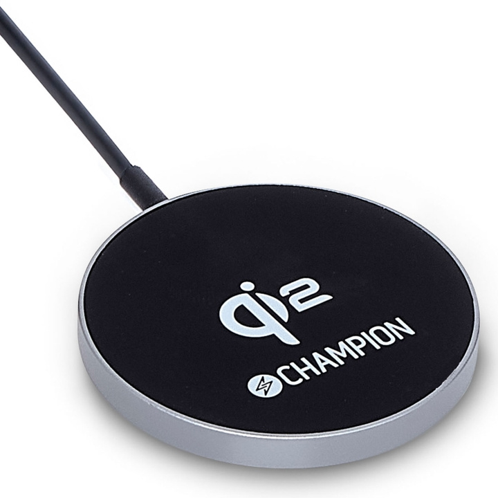 Champion Trådlös laddare QI2 15W in the group SMARTPHONE & TABLETS / Chargers & Cables / Wireless Qi chargers at TP E-commerce Nordic AB (D20975)