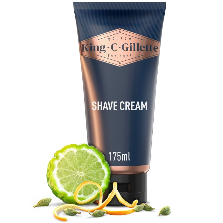 King C. Gillette Shaving Cream 175ml in the group BEAUTY & HEALTH / Hair & Styling / Shaving & Trimming / Razors & Accessories at TP E-commerce Nordic AB (D20995)