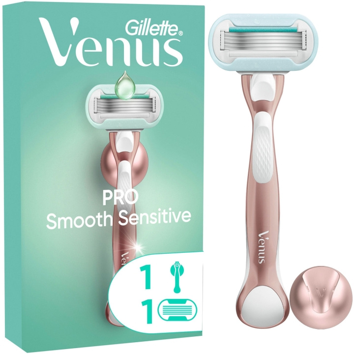 Gillette Rakhyvel Pro Smooth Sensitive + 1st rakblad in the group BEAUTY & HEALTH / Hair & Styling / Shaving & Trimming / Razors & Accessories at TP E-commerce Nordic AB (D20999)