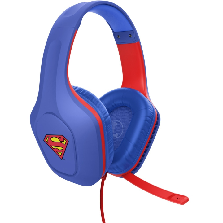 Trust GXT 416SM Zirox Gamingheadset Superman in the group COMPUTERS & PERIPHERALS / GAMING / Headset at TP E-commerce Nordic AB (D21038)