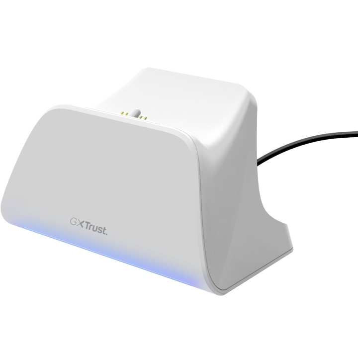 Trust GXT 255W Snabbladdningsställ för PS5-handkontroll Vit in the group HOME ELECTRONICS / Game consoles & Accessories / Sony PlayStation 5 at TP E-commerce Nordic AB (D21062)