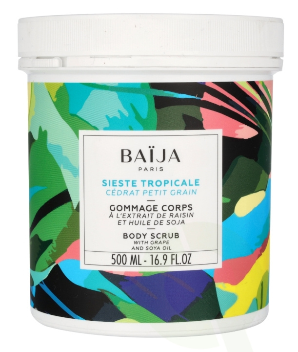 Baija Paris Baija Sieste Tropicale Body Scrub Citron Petit Grain 500 ml in the group BEAUTY & HEALTH / Skin care / Face / Scrub / Peeling at TP E-commerce Nordic AB (D21082)