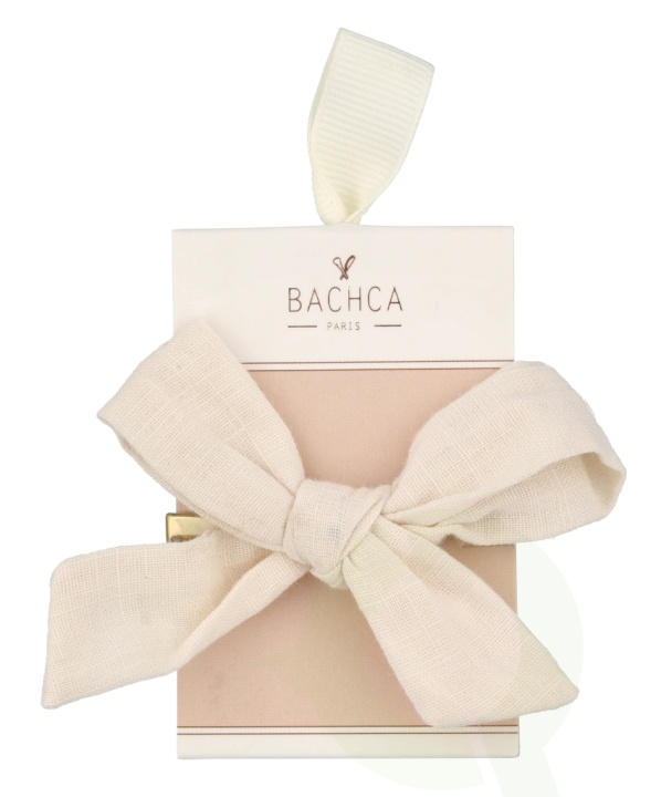 Bachca Paris Alice Bow Hair Clip 1 piece Cream in the group BEAUTY & HEALTH / Hair & Styling / Hair accessories at TP E-commerce Nordic AB (D21085)