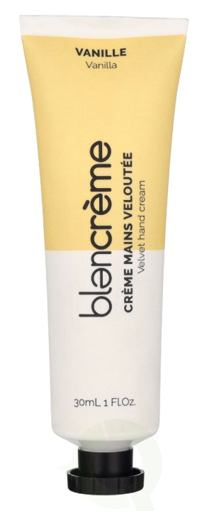 Blancreme Velvet Hand Cream 30 ml Vanilla in the group BEAUTY & HEALTH / Manicure / Pedicure / Hand Creams at TP E-commerce Nordic AB (D21098)