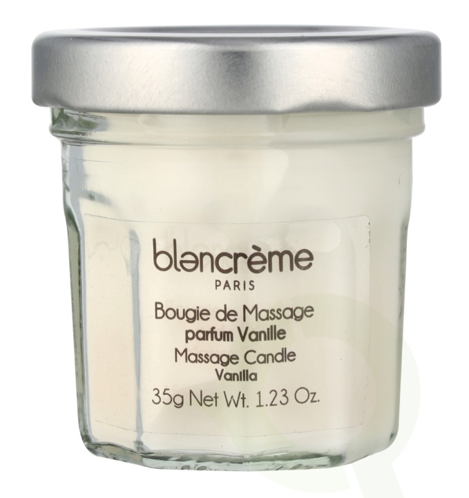Blancreme Scented Massage Candle 35 g Vanilla in the group BEAUTY & HEALTH / Fragrance & Perfume / Other fragrances / Scented candles at TP E-commerce Nordic AB (D21109)