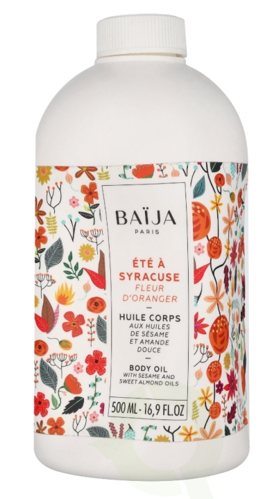 Baija Paris Baija Ete A Syracuse Body Oil Orange Blossom 500 ml in the group BEAUTY & HEALTH / Skin care / Body health / Body oil at TP E-commerce Nordic AB (D21112)