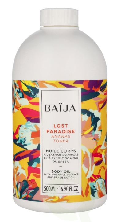 Baija Paris Baija Moana Body Oil Tiara Flower 500 ml in the group BEAUTY & HEALTH / Skin care / Body health / Body oil at TP E-commerce Nordic AB (D21116)