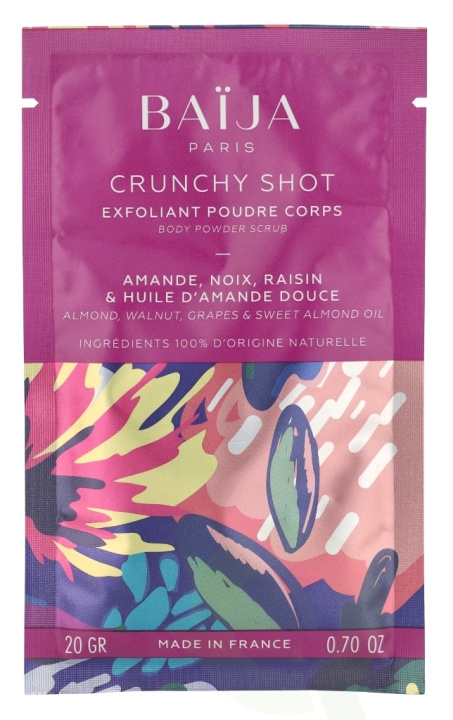 Baija Paris Baija Body Powder Scrub Crunchy Shot 20 g in the group BEAUTY & HEALTH / Skin care / Face / Scrub / Peeling at TP E-commerce Nordic AB (D21119)