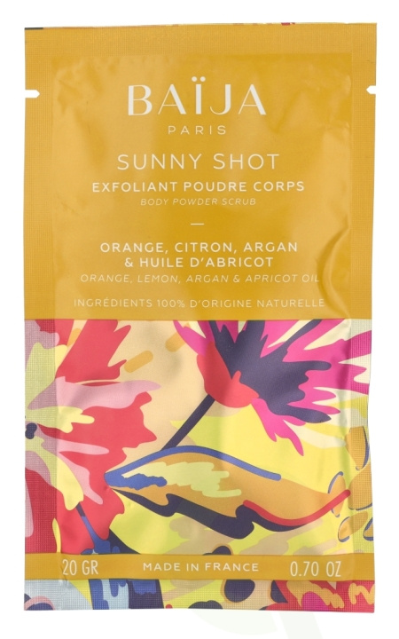 Baija Paris Baija Body Powder Scrub Sunny Shot 20 g in the group BEAUTY & HEALTH / Skin care / Face / Scrub / Peeling at TP E-commerce Nordic AB (D21121)