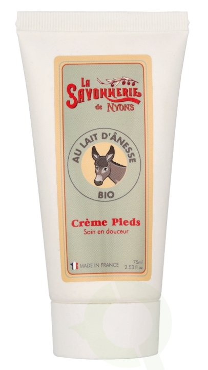 La Savonnerie De Nyons BIO Foot Cream 75 ml Donkeymilk in the group BEAUTY & HEALTH / Manicure / Pedicure / Foot care at TP E-commerce Nordic AB (D21170)
