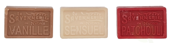 La Savonnerie De Nyons Soap Bar Set 300 g 3x100gr Salmon in the group BEAUTY & HEALTH / Skin care / Body health / Scented soaps at TP E-commerce Nordic AB (D21177)