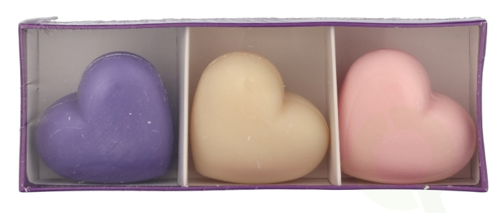 La Savonnerie De Nyons Extra Gentle Soap Set 150 g 3x50gr - Heart in the group BEAUTY & HEALTH / Skin care / Body health / Scented soaps at TP E-commerce Nordic AB (D21181)