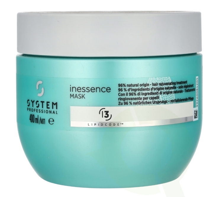 Wella System P. - Lipid Code - Inessence Mask I3 400 ml in the group BEAUTY & HEALTH / Hair & Styling / Hair care / Hair Mask at TP E-commerce Nordic AB (D21187)
