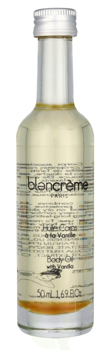Blancreme Body Oil 50 ml With Vanilla in the group BEAUTY & HEALTH / Skin care / Body health / Body oil at TP E-commerce Nordic AB (D21195)