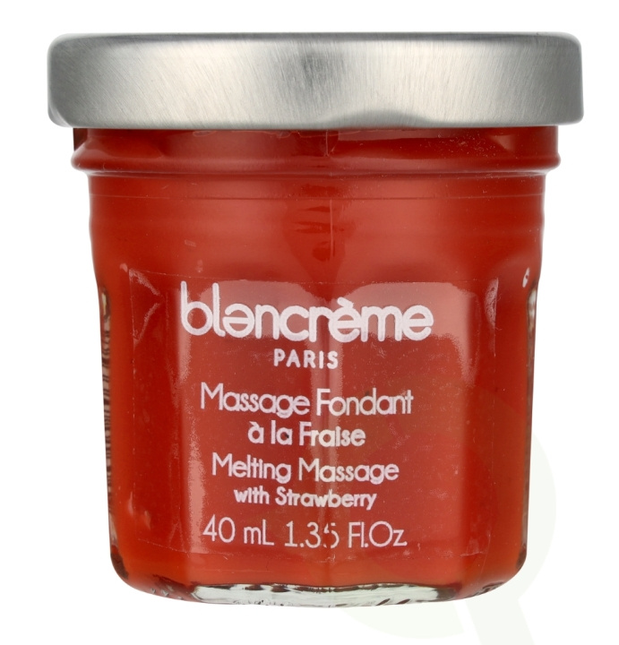 Blancreme Melting Massage 40 ml With Strawberry in the group BEAUTY & HEALTH / Skin care / Body health / Body lotion at TP E-commerce Nordic AB (D21196)
