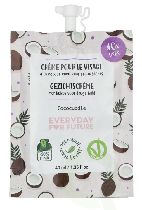 Everyday For Future Face Cream 40 ml 40 Uses - Cococuddle in the group BEAUTY & HEALTH / Skin care / Face / Day cream at TP E-commerce Nordic AB (D21214)