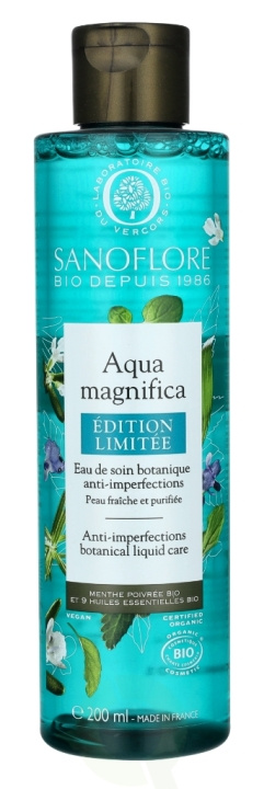 Sanoflore Aqua Magnifica Liquid Care - Limited Edition 200 ml 10 Years/For All Skin Types in the group BEAUTY & HEALTH / Skin care / Face / Face Water & Facemist at TP E-commerce Nordic AB (D21251)