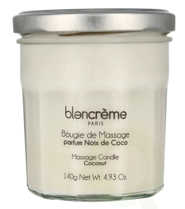 Blancreme Scented Massage Candle 140 g Coconut in the group BEAUTY & HEALTH / Fragrance & Perfume / Other fragrances / Scented candles at TP E-commerce Nordic AB (D21262)