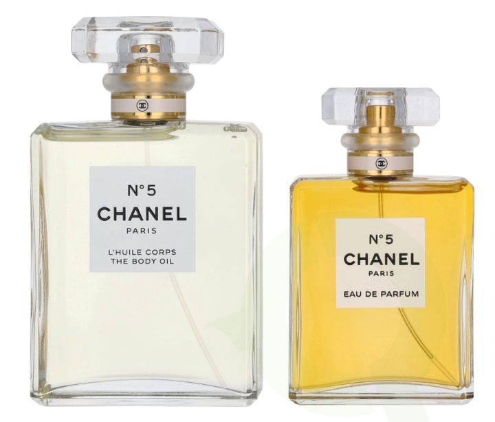Chanel No 5 Giftset 150 ml Edp Spray 50ml/Body Oil 100ml in the group BEAUTY & HEALTH / Gift sets / Gift sets for her at TP E-commerce Nordic AB (D21264)