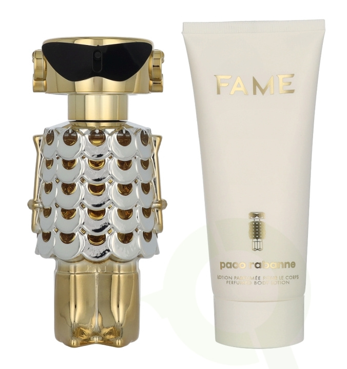 Paco Rabanne Fame Giftset 180 ml Edp Spray 80ml/Body Lotion 100ml in the group BEAUTY & HEALTH / Fragrance & Perfume / Perfumes / Perfume for her at TP E-commerce Nordic AB (D21271)