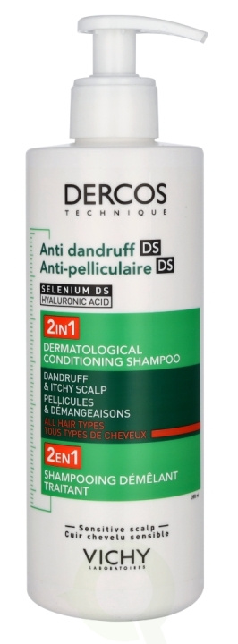 Vichy Dercos Anti-Dandruff 2 In 1 Shampoo 390 ml in the group BEAUTY & HEALTH / Hair & Styling / Hair care / Schampoo at TP E-commerce Nordic AB (D21309)